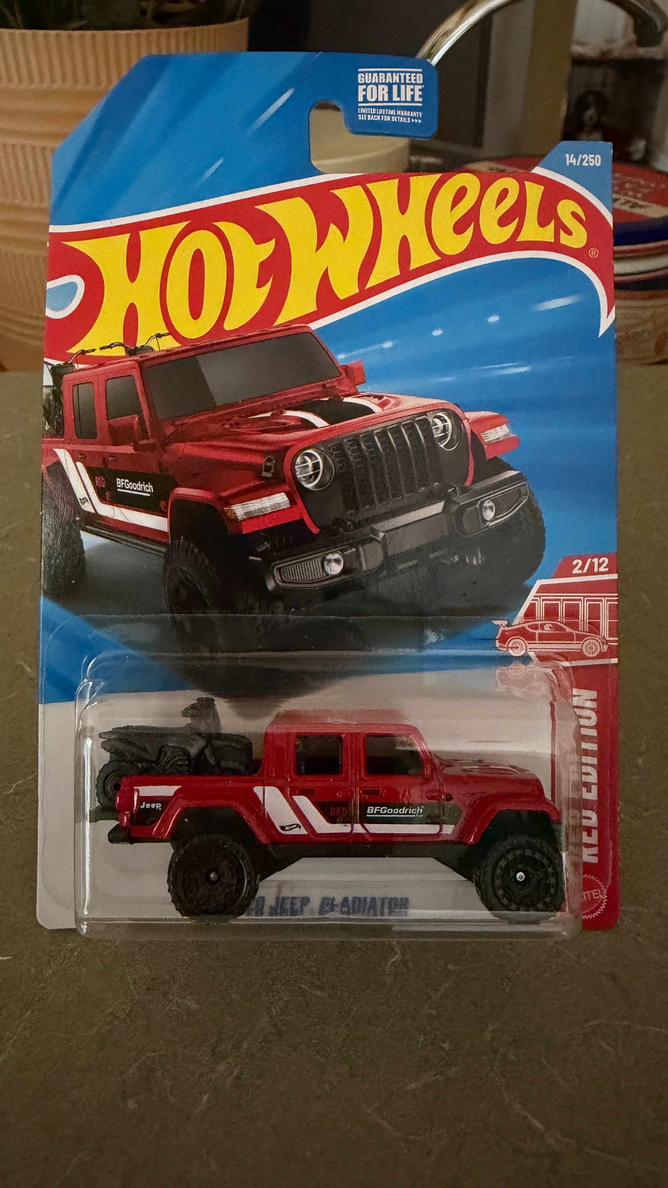 2026 Hotwheels ‘20 Jeep Gladiator (Target Exclusive Red Edition)
